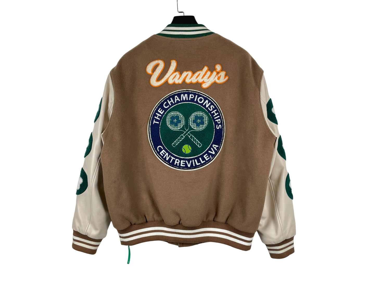 Vandy The Pink Tennis Varsity Jacket