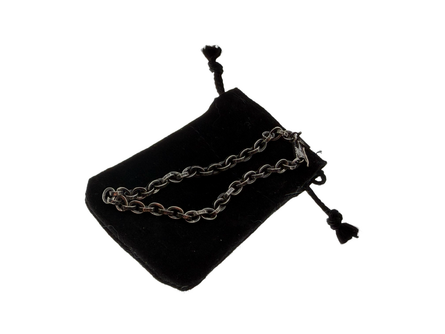 Chrome Hearts Paper Chain Bracelet 8Inch