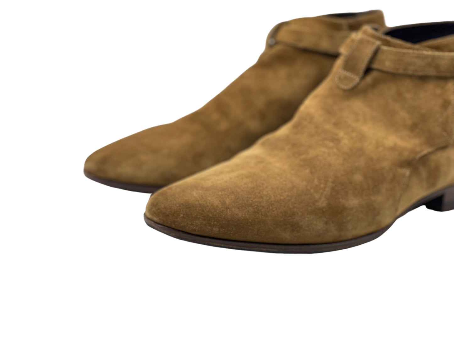 Saint Laurent Wyatt Suede Chelsea Boots SS16