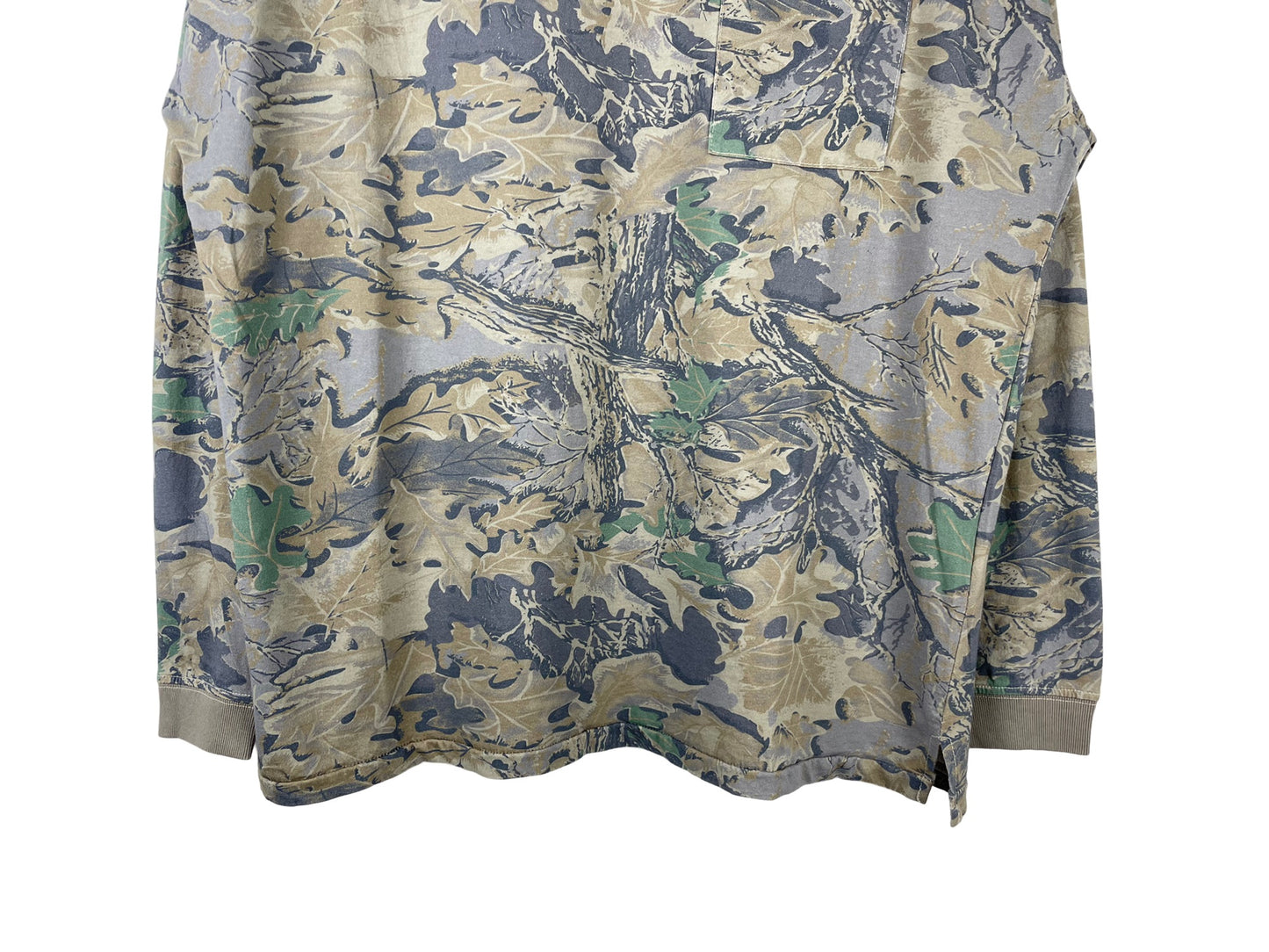 Yeezy Season 4 Camouflage Mock Neck Long Sleeve