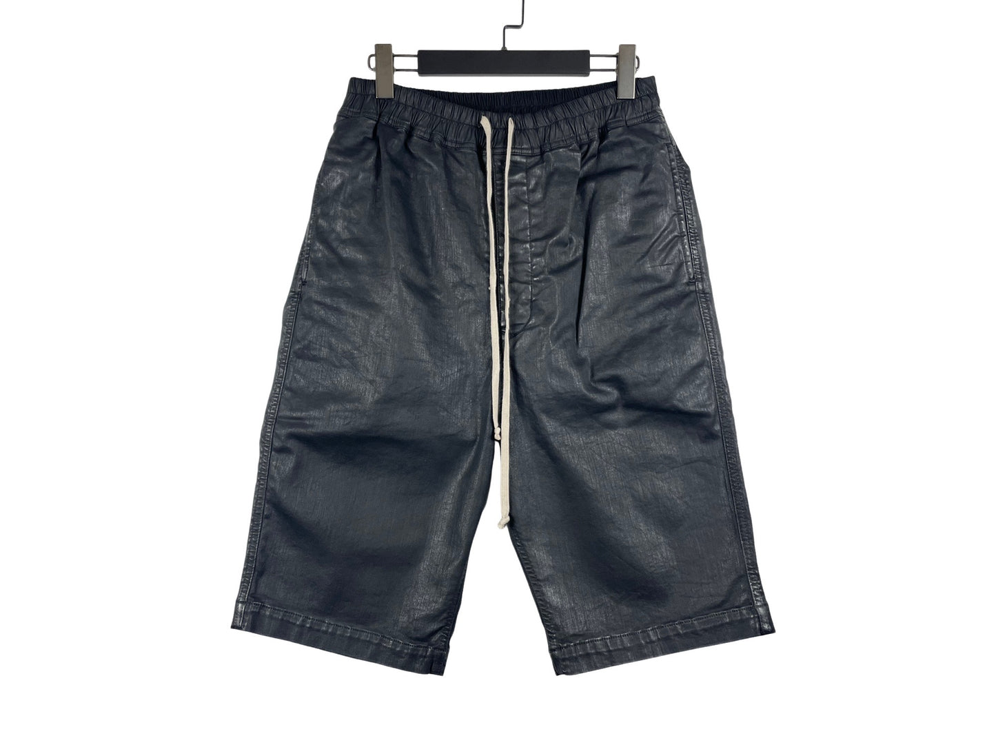 Rick Owens DRKSHDW Astaire Pods Waxed Shorts FW18