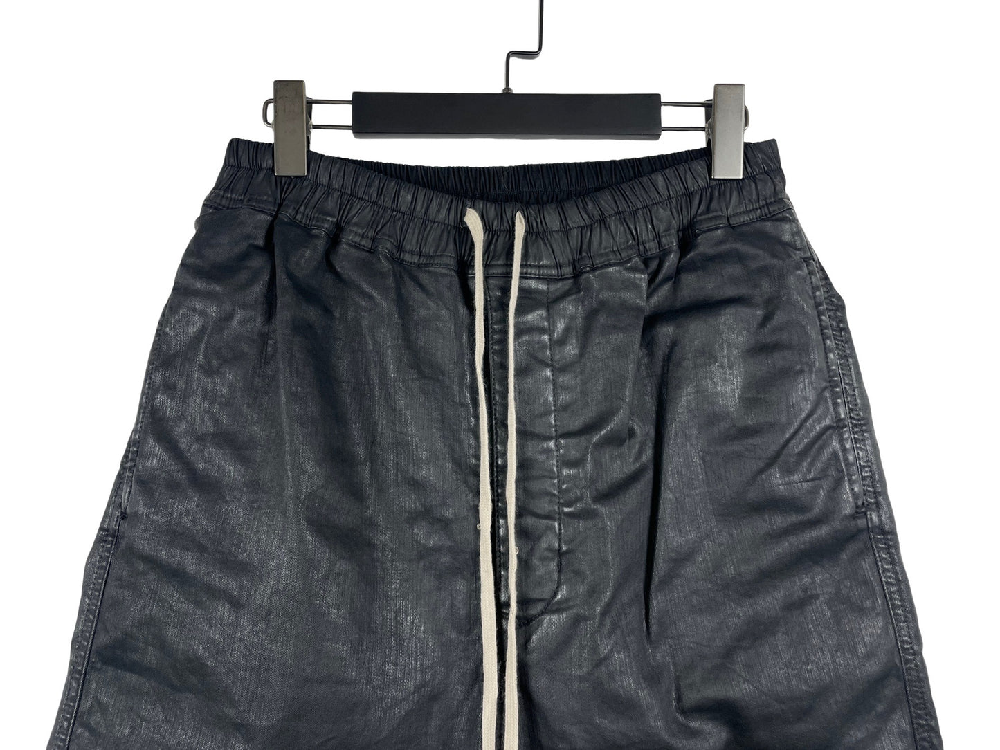 Rick Owens DRKSHDW Astaire Pods Waxed Shorts FW18