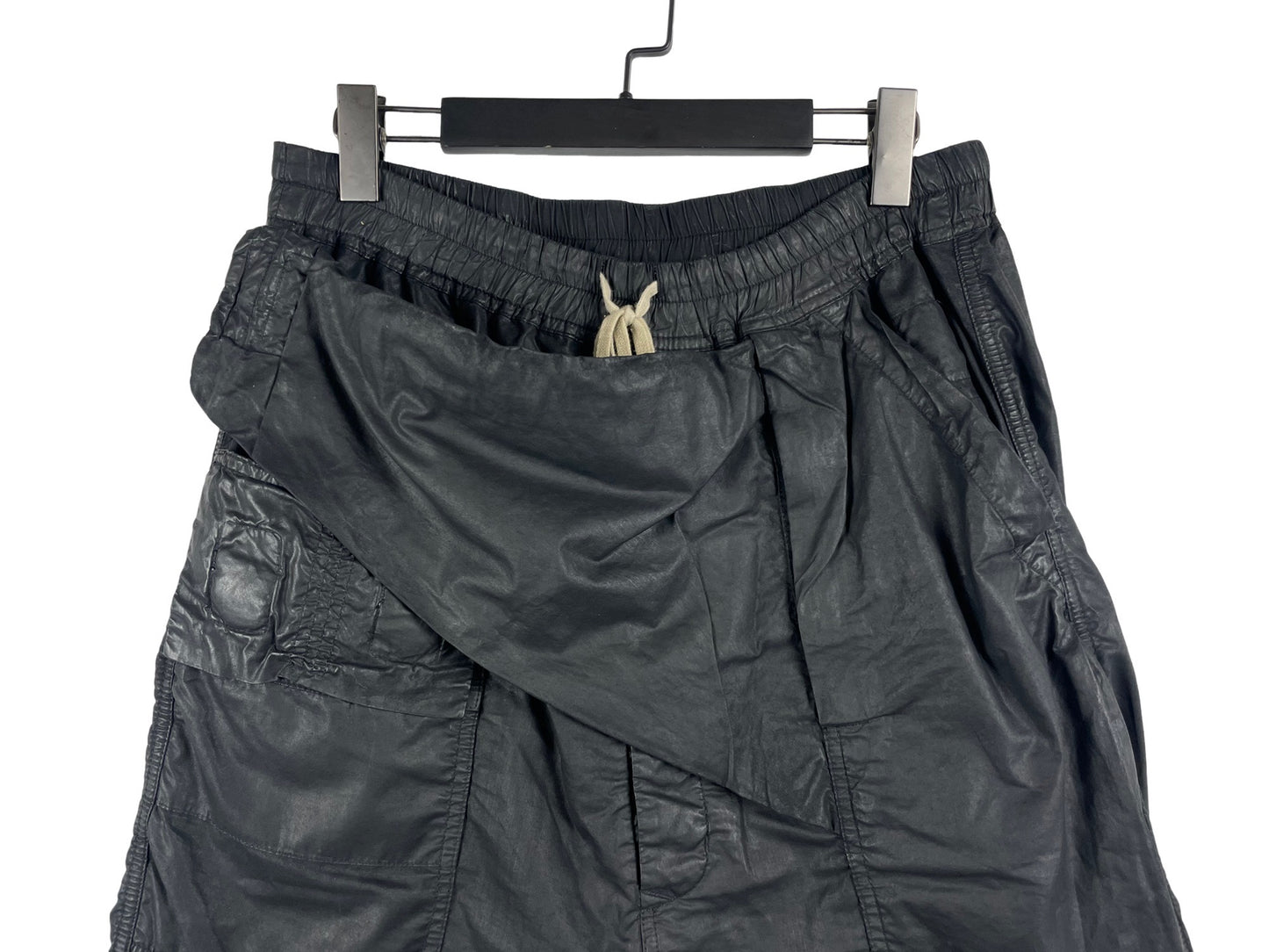 Rick Owens DRKSHDW Waxed Memphis Pod Shorts SS15