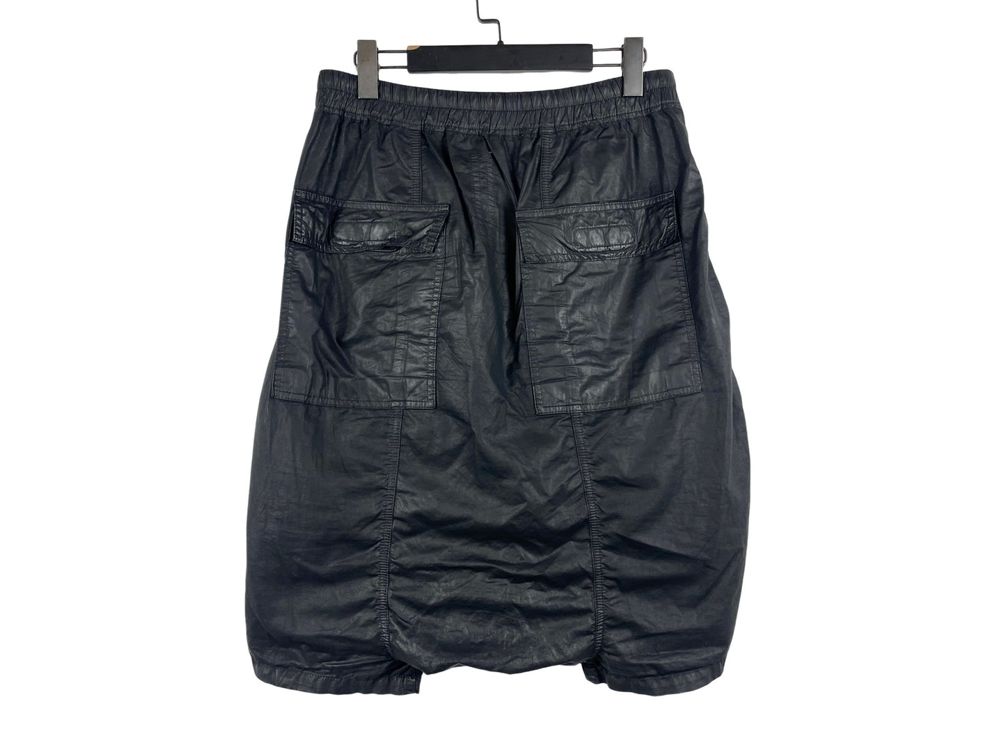 Rick Owens DRKSHDW Waxed Memphis Pod Shorts SS15