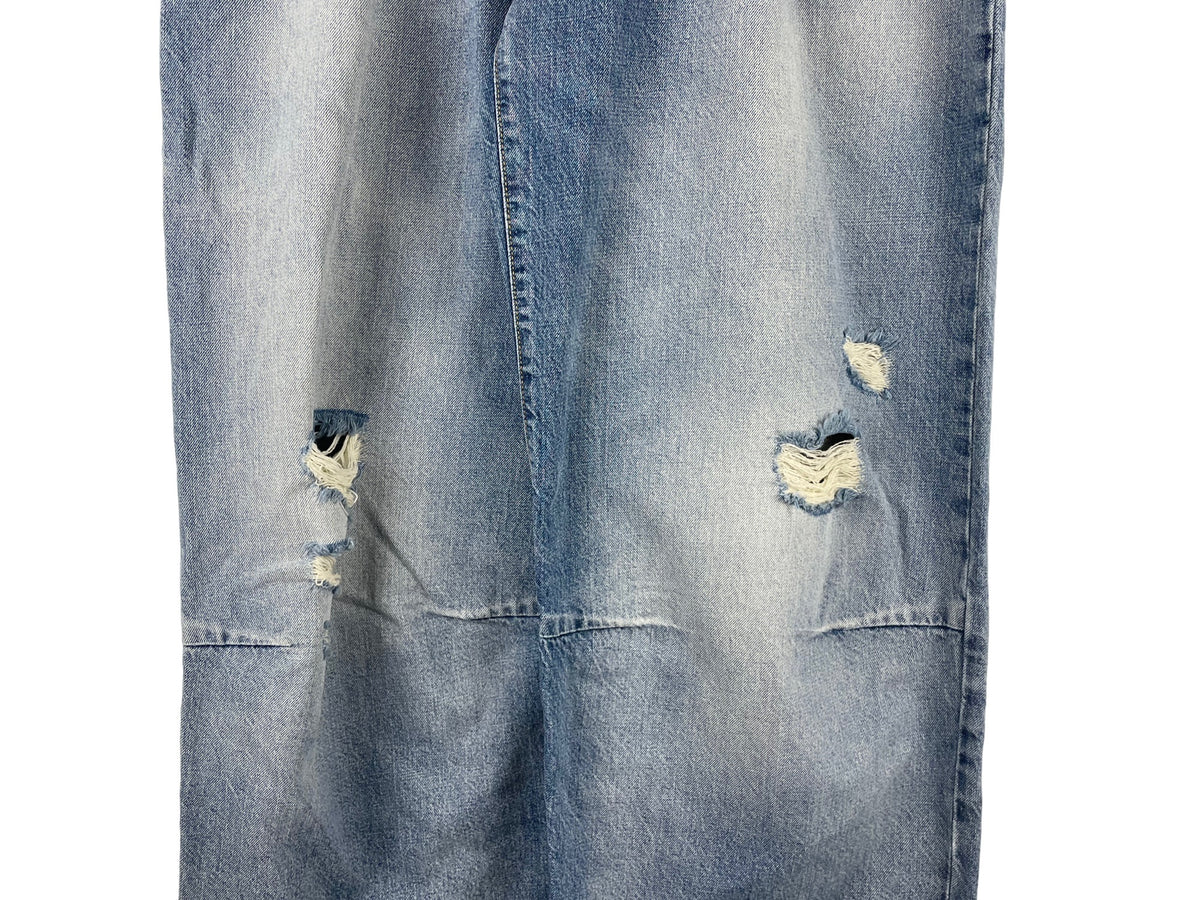 R13 Distressed Washed Jeans