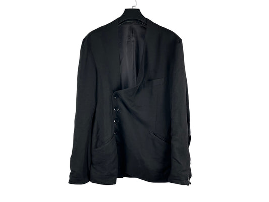 Yohji Yamamoto Pour Homme Collarless Blazer