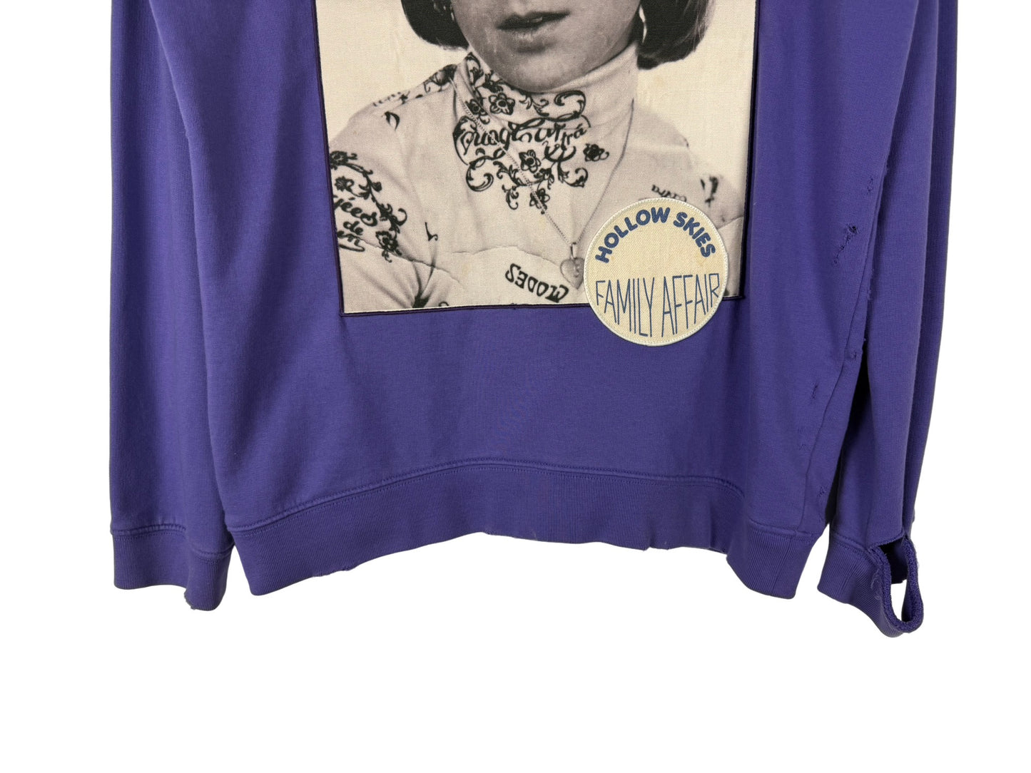 Raf Simons Teenage Dreams Sweatshirt SS21 Purple
