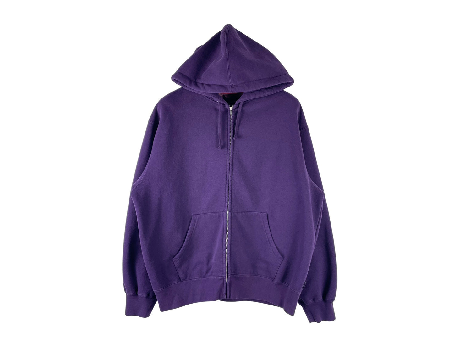 Supreme Cut Out Zip Up Hooded Sweatshirt
