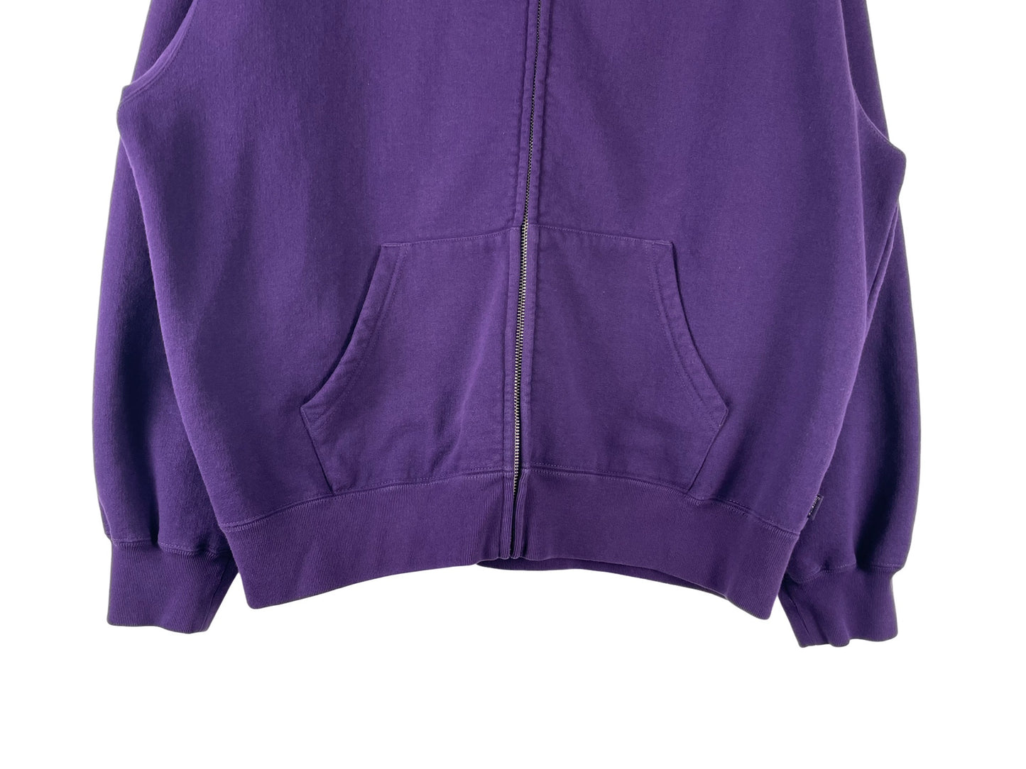 Supreme Cut Out Zip Up Hooded Sweatshirt