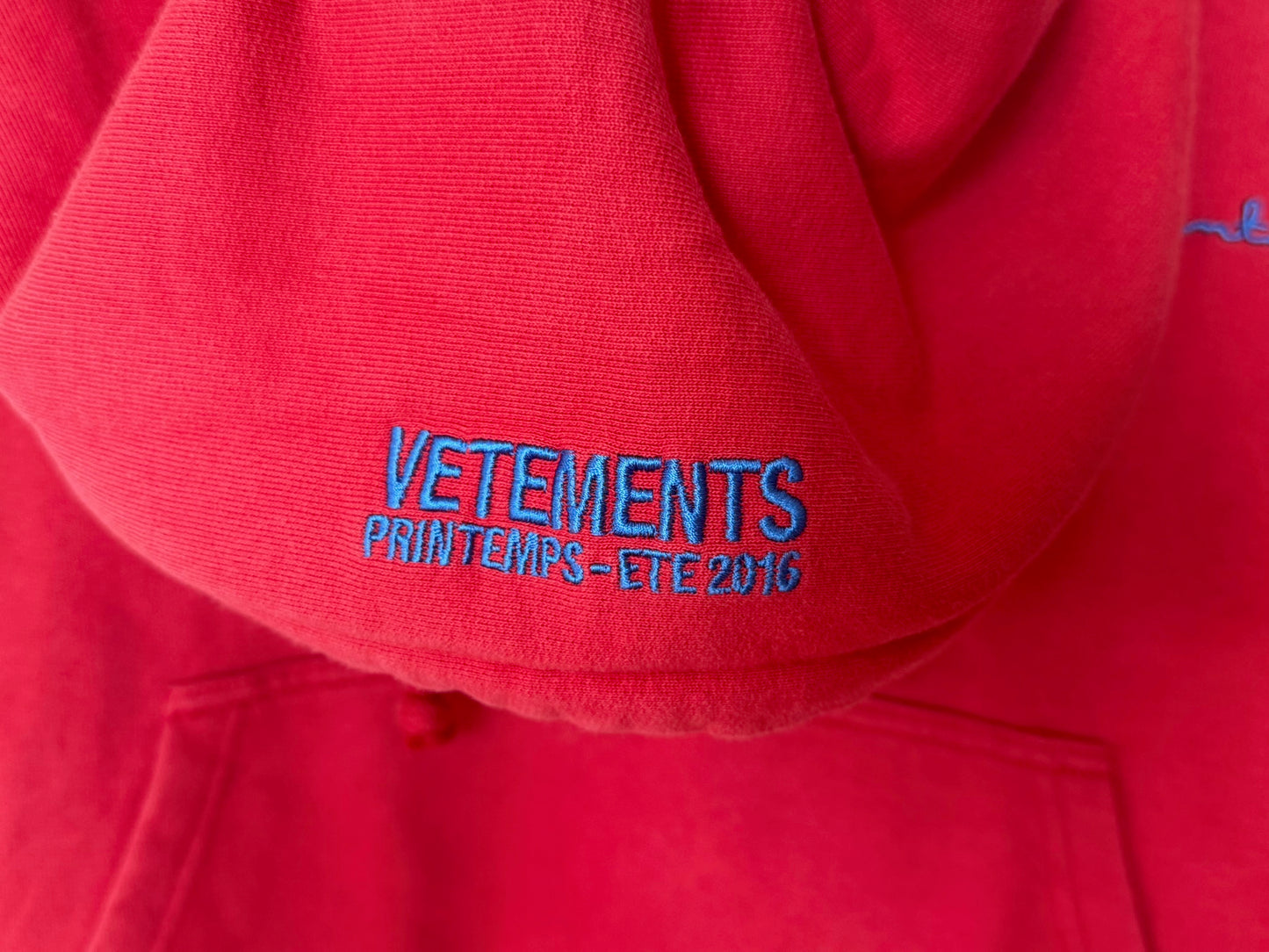 Vetements Reversible Hoodie SS16 1/50 Matches Fashion Exclusive