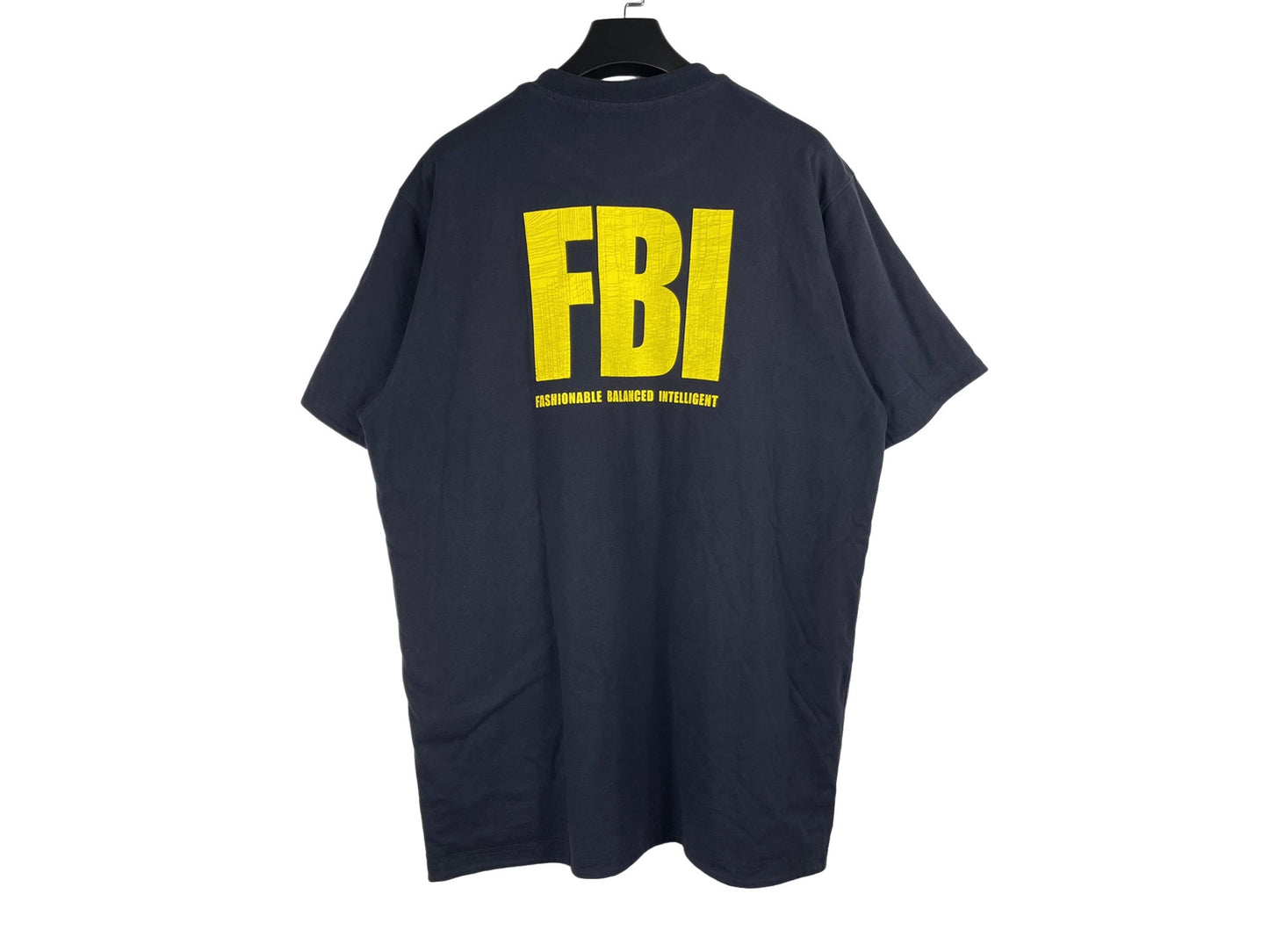 Balenciaga FBI Print Year Of Tiger Reversible T-Shirt