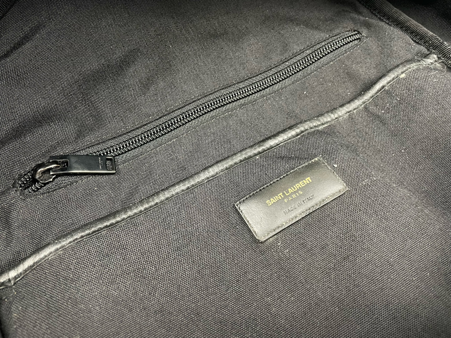 Saint Laurent City Skeleton Backpack AW16