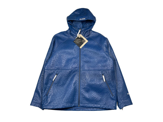 Supreme SS26 GORE-TEX Ostrich Embossed Leather Jacket