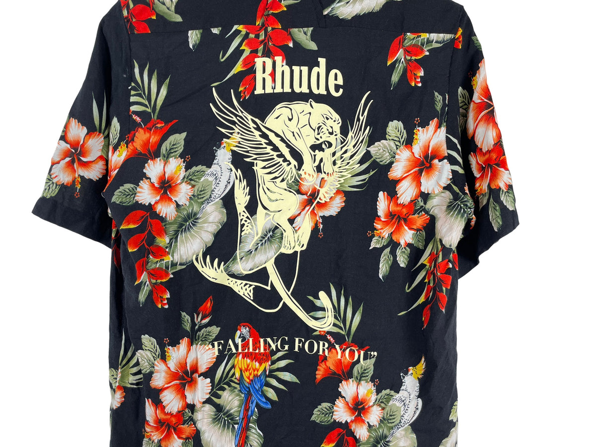 Rhude Floral Hawaiian Shirt